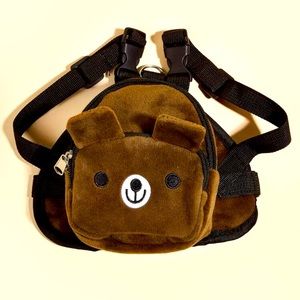 Pet backpack/harness with leash attachment :-)